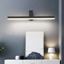 Modern black & white led vanity light – bathroom wall sconce