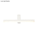 Modern black & white led vanity light bathroom wall sconce warm color temperature