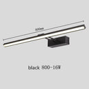 Modern black & white led vanity mirror light bathroom sconce
