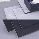 DecorBites™ Modern LED Wall Lamp - Aluminum Rectangle Wall Light with Warm/White Lighting - Black/White