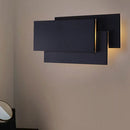 DecorBites™ Modern LED Wall Lamp - Aluminum Rectangle Wall Light with Warm/White Lighting - Black/White