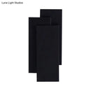 DecorBites™ Modern LED Wall Lamp - Aluminum Rectangle Wall Light with Warm/White Lighting - Black/White
