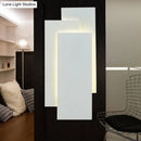 DecorBites™ Modern LED Wall Lamp - Aluminum Rectangle Wall Light with Warm/White Lighting - Black/White