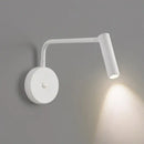 Modern black & white led wall lamp bedroom sconce with switch