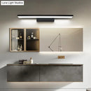 Modern black & white led wall light bathroom fixture 110v-120v