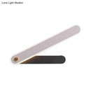 Modern black & white led wall mount fixture bedroom sconce
