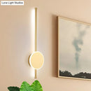 Modern black & white led wall sconce bedroom warm color temperature