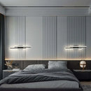 Modern black & white led wall sconce lamp bedroom light