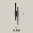 Modern black & white led wall sconce lamp bedroom light