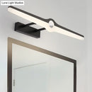 Modern black & white led wall sconce – living room minimalist light