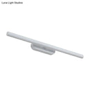 Modern black & white led wall vanity light for the bathroom