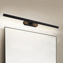 Modern black & white led wall vanity light for the bathroom