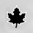 Modern black & white maple leaf sconce light bedroom wall decor