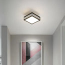 DecorBites™ Black White LED Ceiling Lights Modern Minimalist Bedroom Study Lighting Fixtures