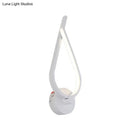 Modern black & white metal kink linear wall light corridor sconce