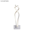 Modern black & white musical note wall lamp – bedroom acrylic shade
