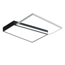 Modern black & white rectangular ceiling light bedroom lamp ceiling