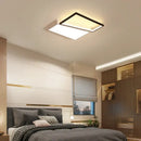 Modern black & white rectangular ceiling light bedroom lamp ceiling