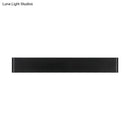 Modern black & white rectangular wall lamp – living room light fixture