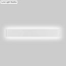 Modern black & white rectangular wall lamp – living room light fixture