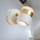 DecorBites™ Modern LED Rotatable Wall Sconce Light for Bedroom - Black/White
