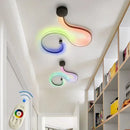 Modern black & white sculptural wall lamps for bedroom decor