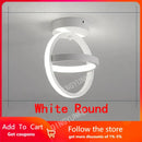DecorBites™ Black Square LED Ceiling Lamp: Modern Lighting for Corridor, Aisle, Cloakroom, Balcony