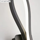 DecorBites™ Modern Acrylic Twist Wall Light Sconce in Black/White - Neutral/Warm/White Light