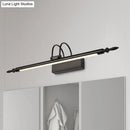 Modern black & white warm light led vanity lighting bathroom bar