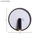 Modern black & white warm light wall sconce – bedroom led light