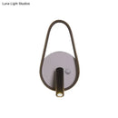 Modern black & white warm light wall sconce – bedroom led light