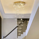 DecorBites™ Butterfly Crystal Chandelier for High Ceilings & Staircases