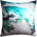 Modern blue floral cushion cover set living room decor