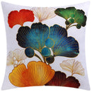 Modern blue floral cushion cover set living room decor