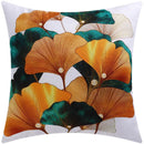 Modern blue floral cushion cover set living room decor