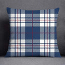 Modern blue geometric floral design pillowcase living room cushion