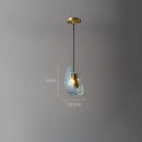 Modern blue & green decorbites glass chandelier dining room light
