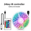 Modern bluetooth rgb led strip light bedroom app control decorbites