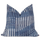 Modern Boho | Burkina Faso Vintage African Indigo Accent Pillow