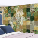 DecorBites™ Botanical Wildflower Tapestry Wall Hanging Flower Chart Hippie Bohemian Tapestries