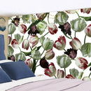 DecorBites™ Botanical Wildflower Tapestry Wall Hanging Flower Chart Hippie Bohemian Tapestries