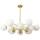 DecorBites™ Glass Ball Pendant Lights: Modern LED Hanging Lamp for Home, Restaurant, Bar, and Cafe