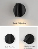 Modern brass adjustable led wall reading lamp bedroom spotlight