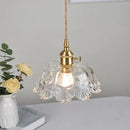 DecorBites™ Brass Glass LED Pendant Light: Nordic Modern Simple Home Decor Hanging Lamp