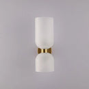 Modern brass and decorbites glass ball wall lamps bedroom sconces
