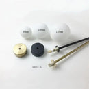 Modern brass and frosted glass ball pendant light kitchen lighting