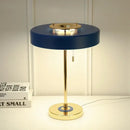 Modern brass and glass led table lamp bedroom scandinavia lighting