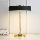 Modern brass and glass led table lamp bedroom scandinavia lighting