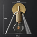 DecorBites™ Darlene | Gold Wall Sconce