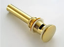 DecorBites™ Brass Pop Up Bathroom Basin Waste Drain With Overflow/Without Overflow
